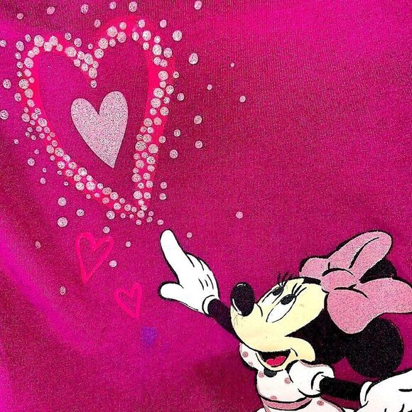 Minnie Mouse Shirt l Glitter Accents l 6X l EUC - Picture 6 of 6